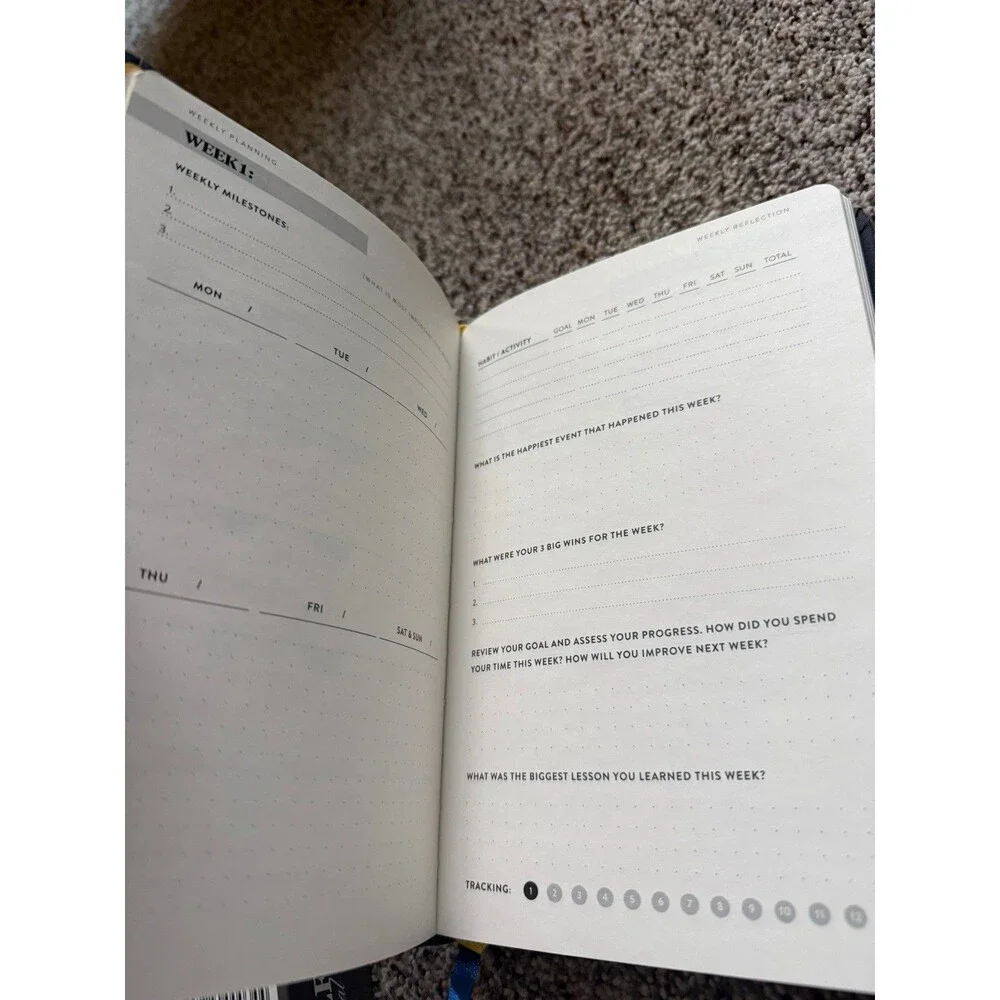 Bestself Co. Self Journal Boxed Charcoal Flagship Edition - Unused